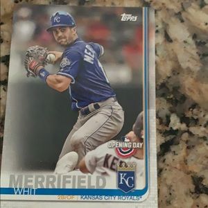 Topps 2019 opening day baseball card